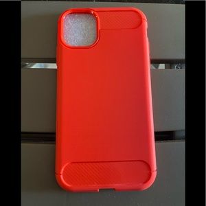 NEW IPHONE 11  PRO MAX PHONE CASE COLOR LIGHT RED